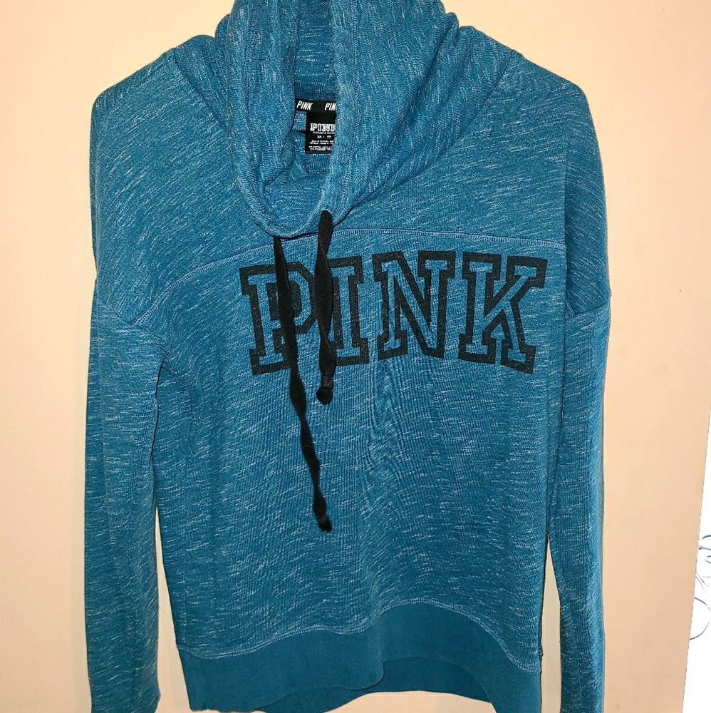 PINK Blue Hoodie